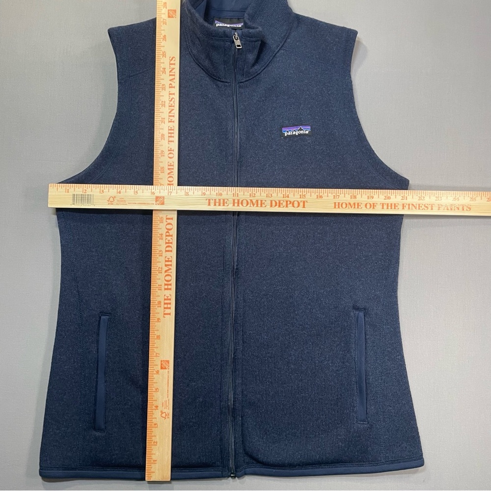 Patagonia Better Sweater Fleece Vest, Full Zip Navy - Womens XL - Picture 12 of 13